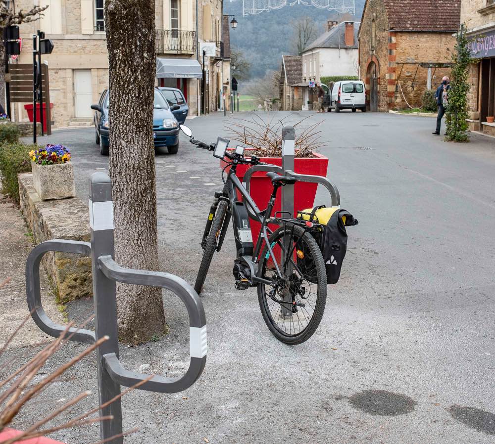 Installation de portes-vélos