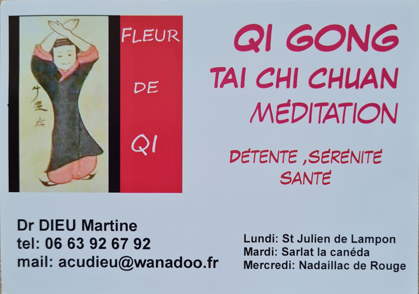 Fleur de Qi - Tai Chi Chan | Commune de Saint Julien de Lampon