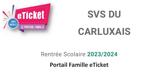 Rentrée scolaire 2023 – Tickets de cantine