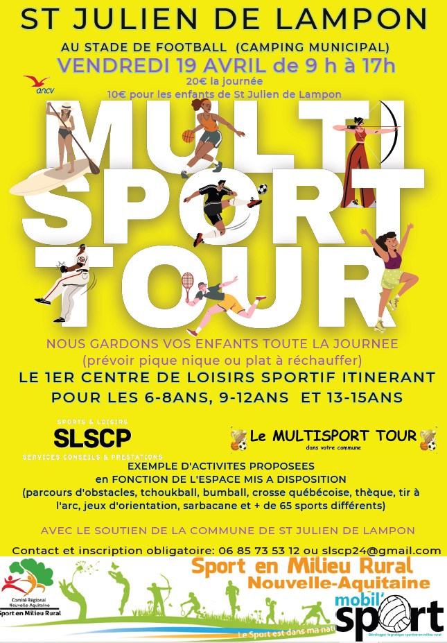 Journée Multi Sport – 19 avril