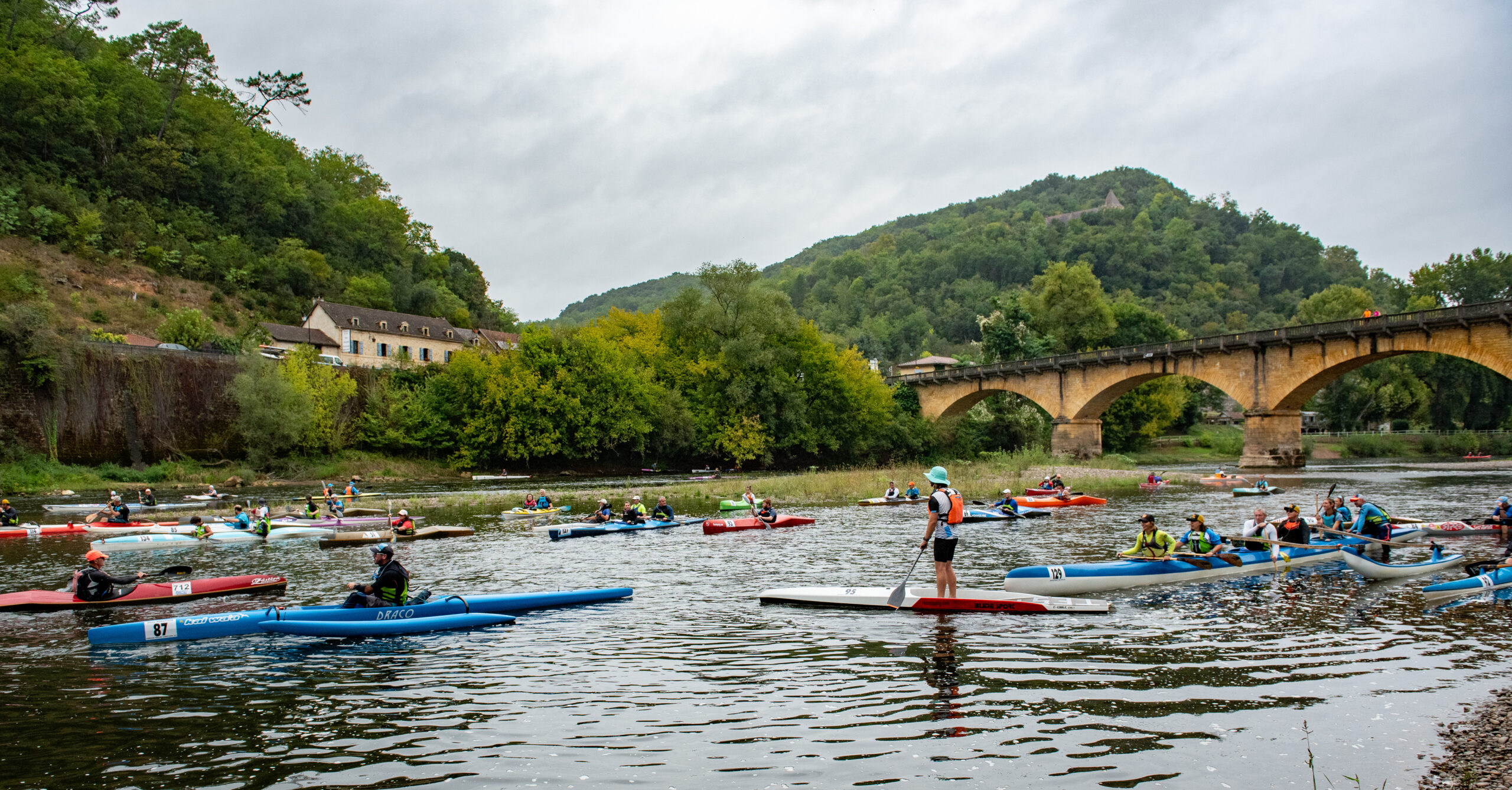 Marathon canoës Saint Julien-Castelnaud
