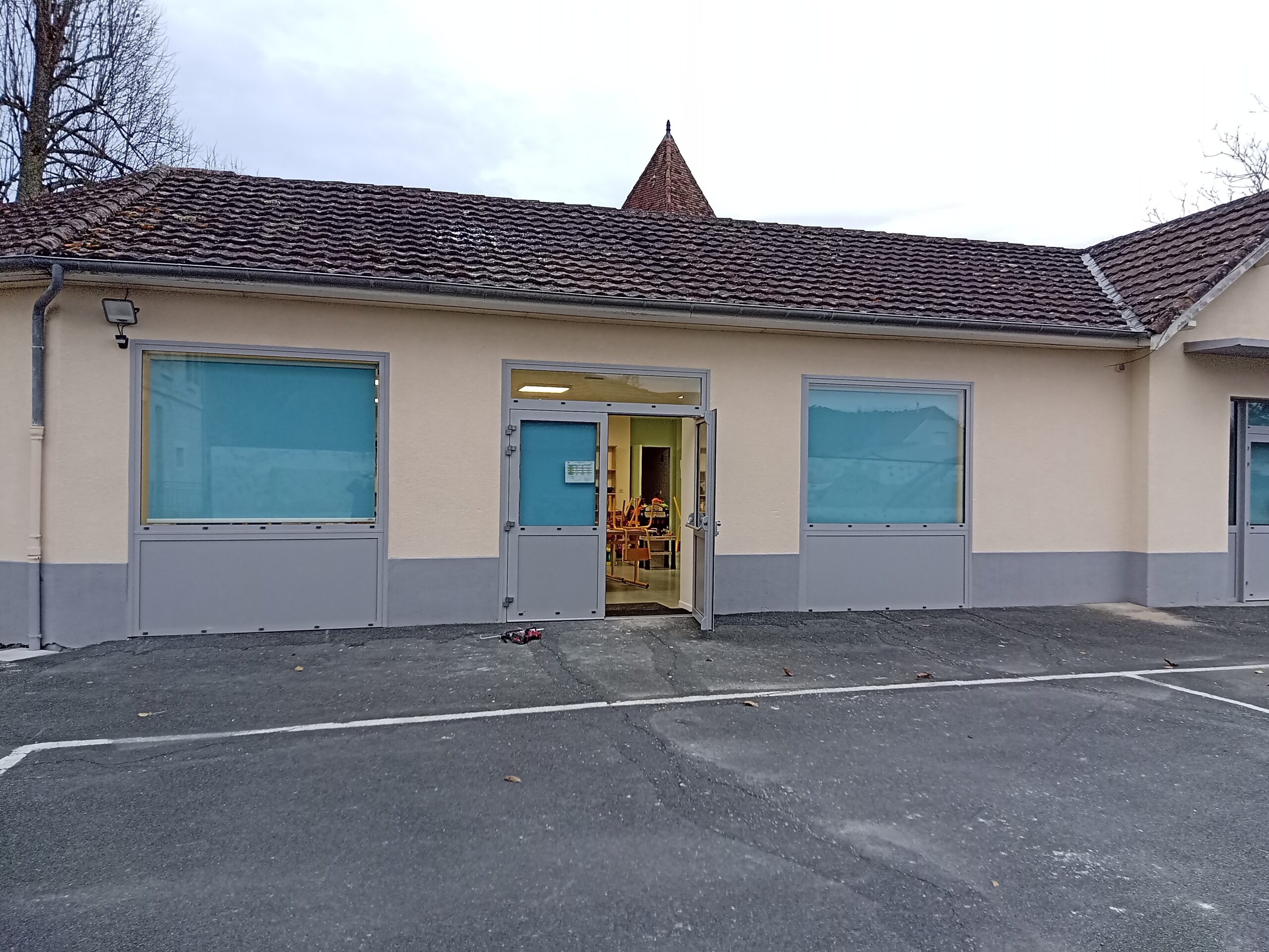 Travaux de la garderie