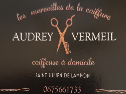 Audrey VERMEIL, Coiffeuse à domicile